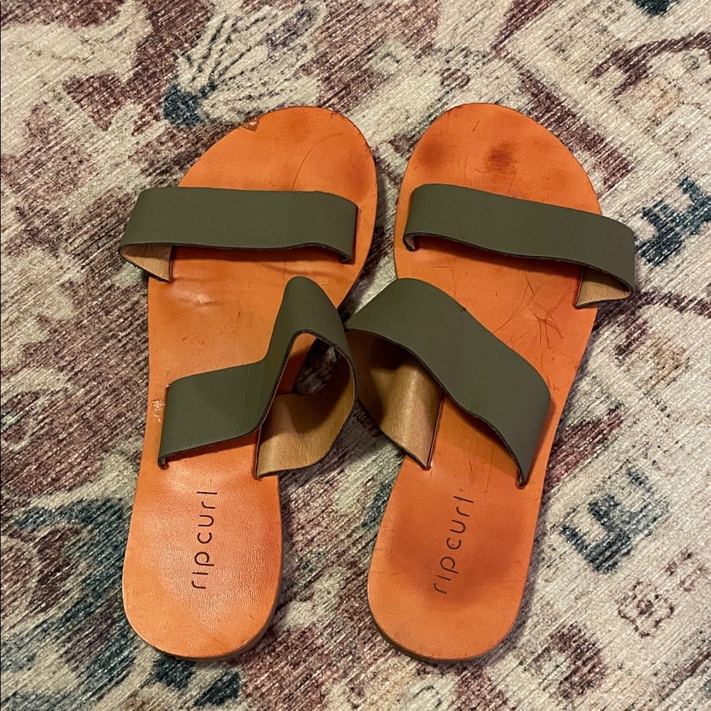 Rip Curl Women's Sandals in Olive green